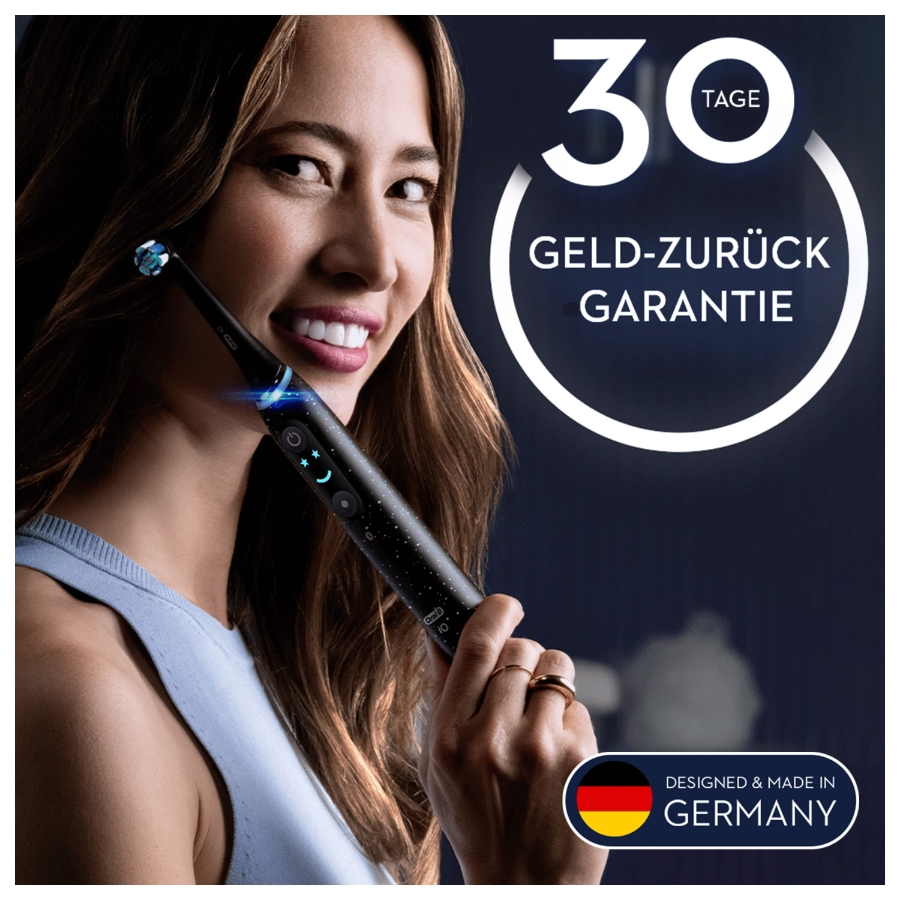 Oral-B iO Series 10 Elektrische Zahnbürste Black Luxe Edition 