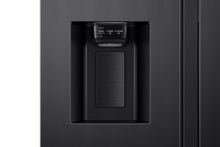 Samsung RS68CG853EB1EF Side-by-Side schwarz 634 Liter  Wassertank NoFrost ,Smart Conversion™