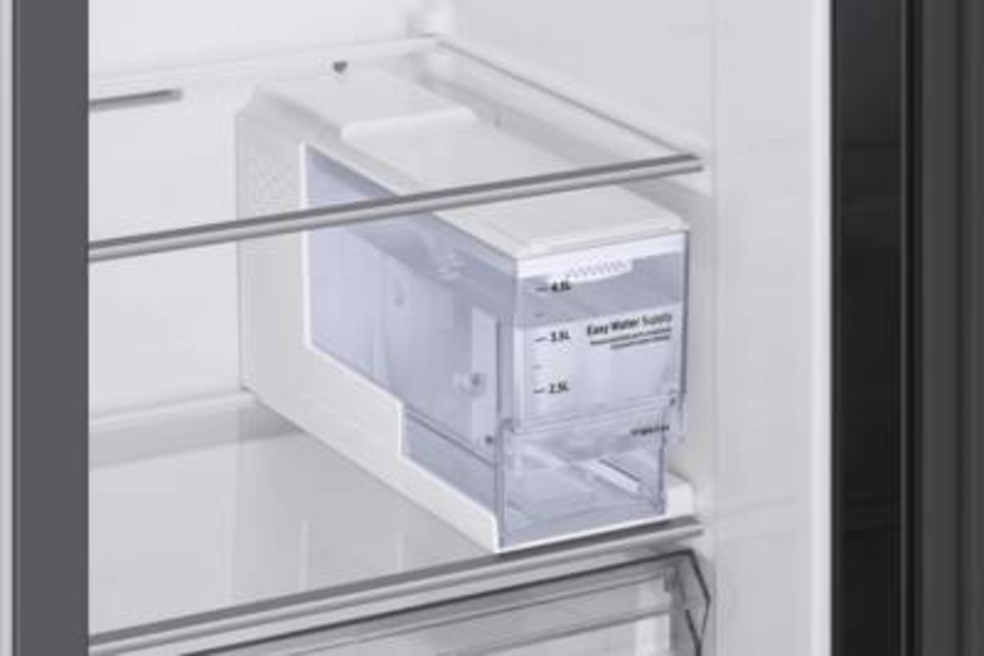 Samsung RS68CG853EB1EF Side-by-Side schwarz 634 Liter  Wassertank NoFrost ,Smart Conversion™