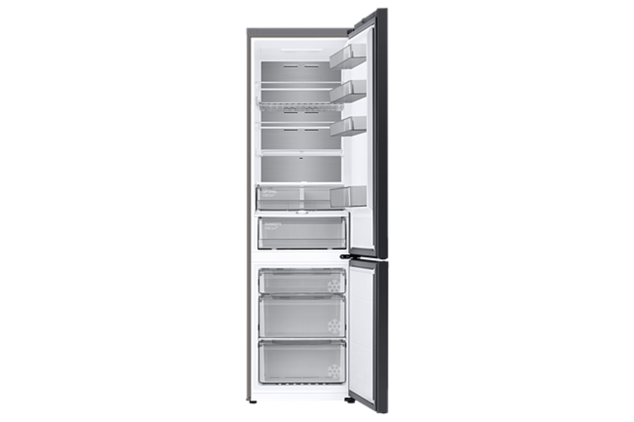 Samsung RB38C7B6AS9/EF Kühl-Gefrierkombination NoFrost 387 Liter Edelstahl