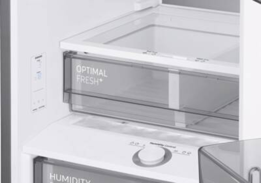 Samsung RB38C7B6AS9/EF Kühl-Gefrierkombination NoFrost 387 Liter Edelstahl