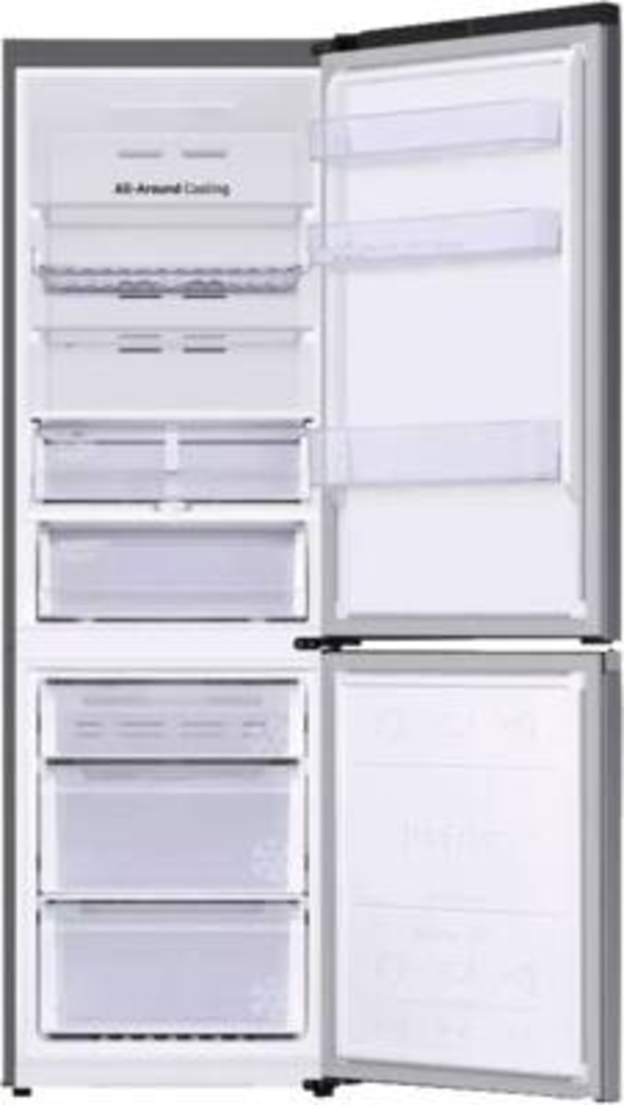 Samsung RB34C605CS9/EF Kühl-Gefrierkombination NoFrost 344 Liter Silber