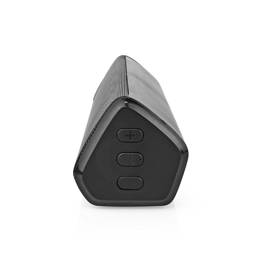 Nedis SPBT2006BK  Bluetooth®-Lautsprecher max. Batteriespielzeit: 6 Std | Tisch Design | 18 W | Stereo