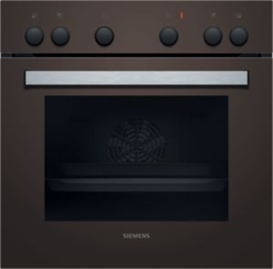 Siemens HE010FBL1 iQ100, Einbau-Herd, 60 x 60 cm, Braun 