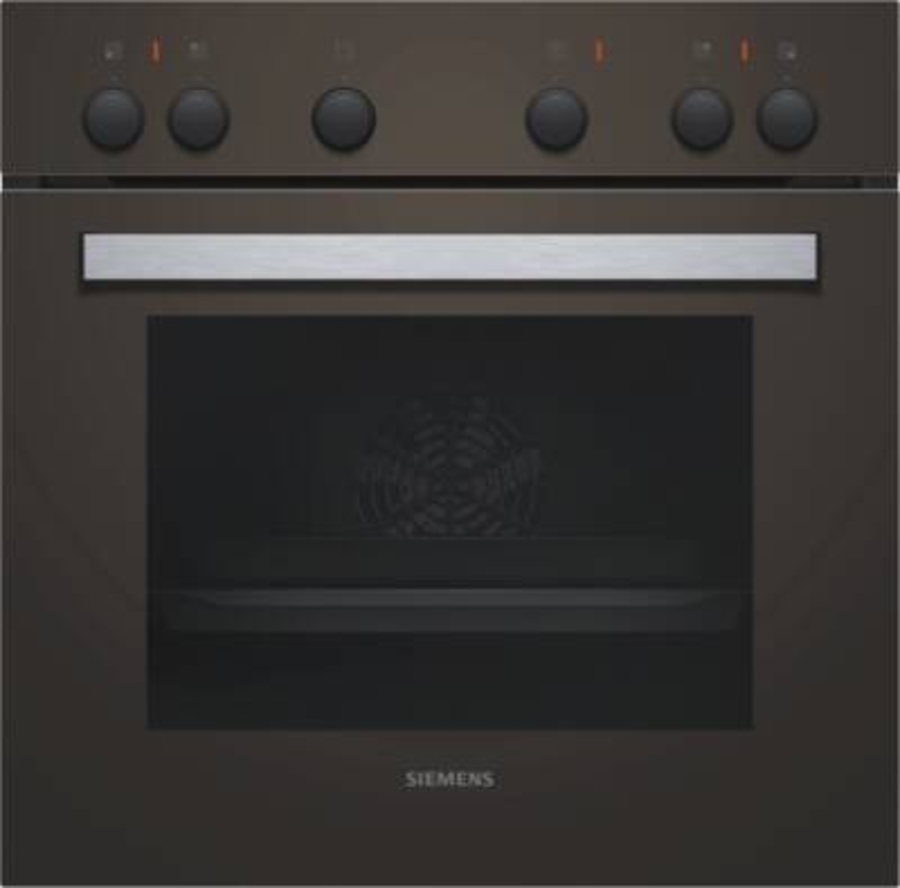Siemens HE010FBL1 iQ100, Einbau-Herd, 60 x 60 cm, Braun 