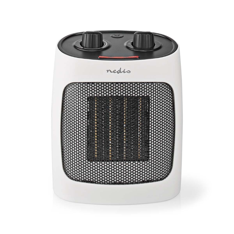 Nedis HTFA18WT Keramik-Heizlüfter 1000 / 2000 W | 2 Wärme Modes | Verstellbares Thermostat 