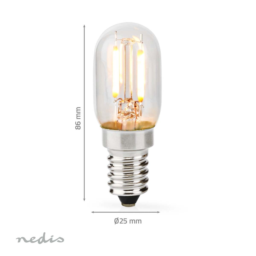 Nedis LBCHE14T25 Dunstabzugshaubenbirne  LED | E14 | 2 W | T25
