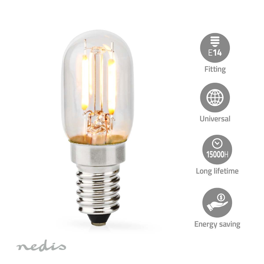 Nedis LBCHE14T25 Dunstabzugshaubenbirne  LED | E14 | 2 W | T25