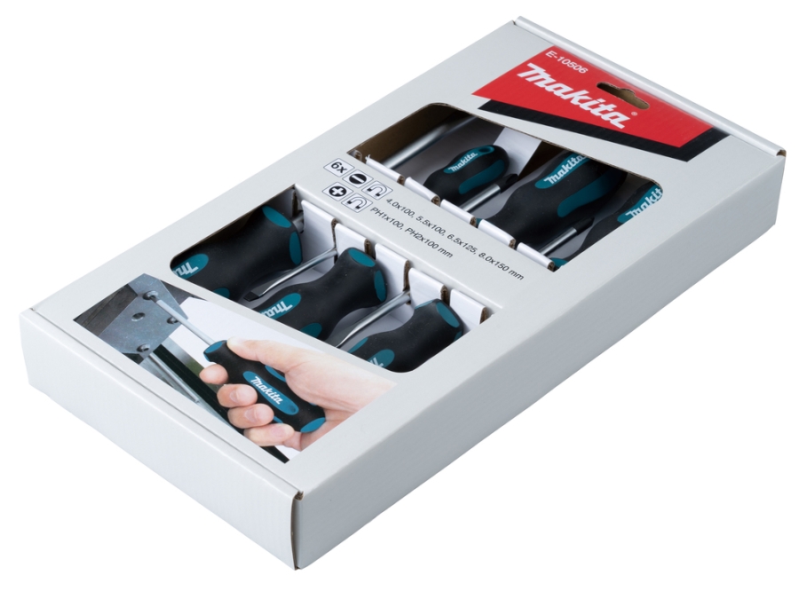 Makita E-10506 Schraubendreher Set 6 tlg. 