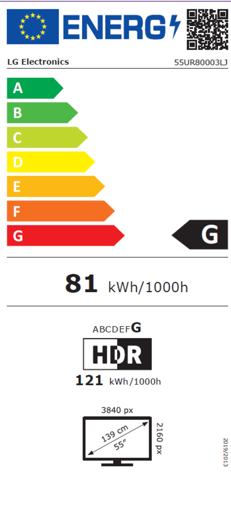 LG 55UR8000 140 cm (55 Zoll) 4K LED Smart TV Fernseher 