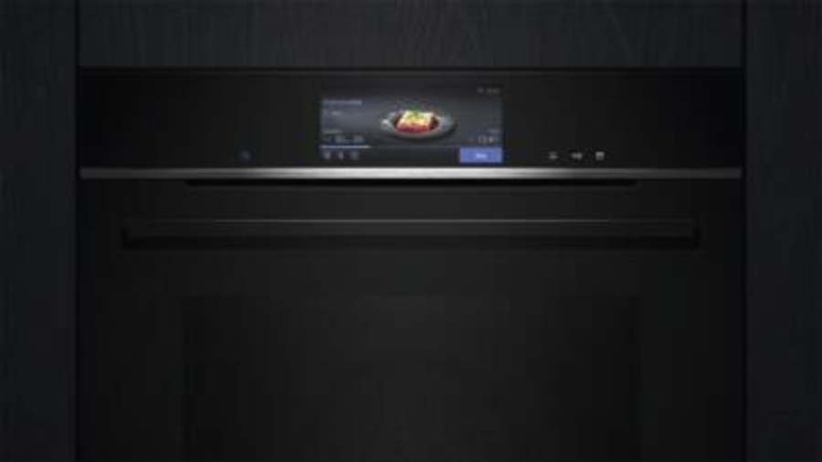 Siemens HS758G3B1 iQ700, Einbau-Dampfbackofen, 60 x 60 cm, Schwarz 