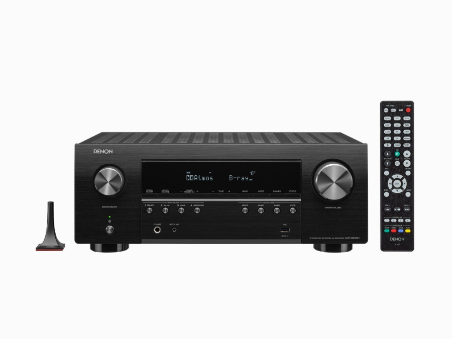 Denon AVRS960HBKE2 7.2-Kanal 145W 8K-AV-Receiver  HEOS® Built-in