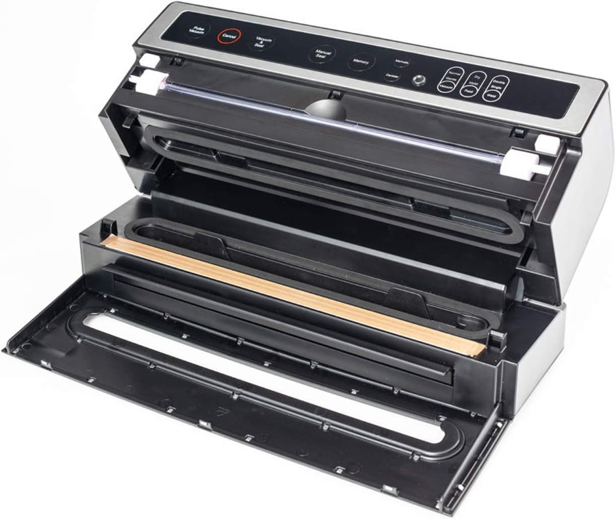 Solis VertiVac 5704 Vakuumiergerät 120W 12L/min  Kompaktes All-in-One-Vakuumiergerät für druckempfindliche 