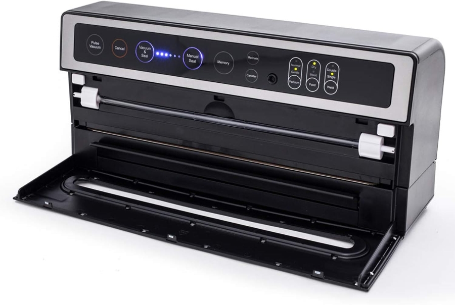 Solis VertiVac 5704 Vakuumiergerät 120W 12L/min  Kompaktes All-in-One-Vakuumiergerät für druckempfindliche 