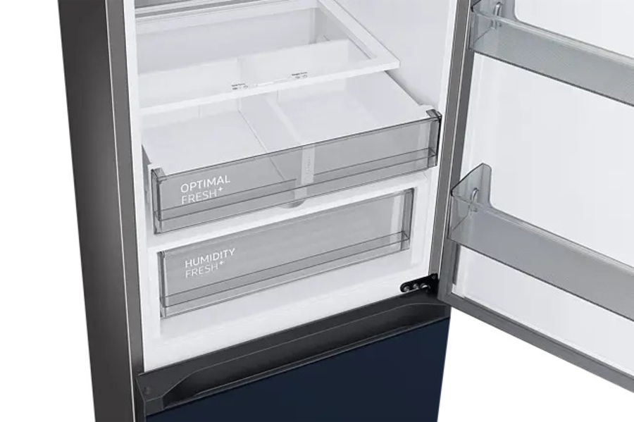 Samsung RB34C7B5D41 NoFrost Kühl- Gefrierkombination marineblau 344 Liter