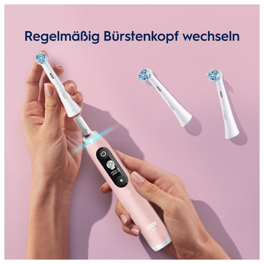 Oral-B Aufsteckbürsten iO Sanfte Reinigung 6er weiß 4210201418221