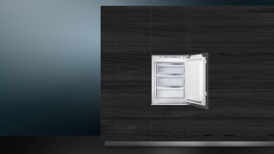 Siemens GI11VADE0 iQ500 Einbau-Gefrierschrank Flachscharnier Softeinzug 71.2 x 55.8 cm