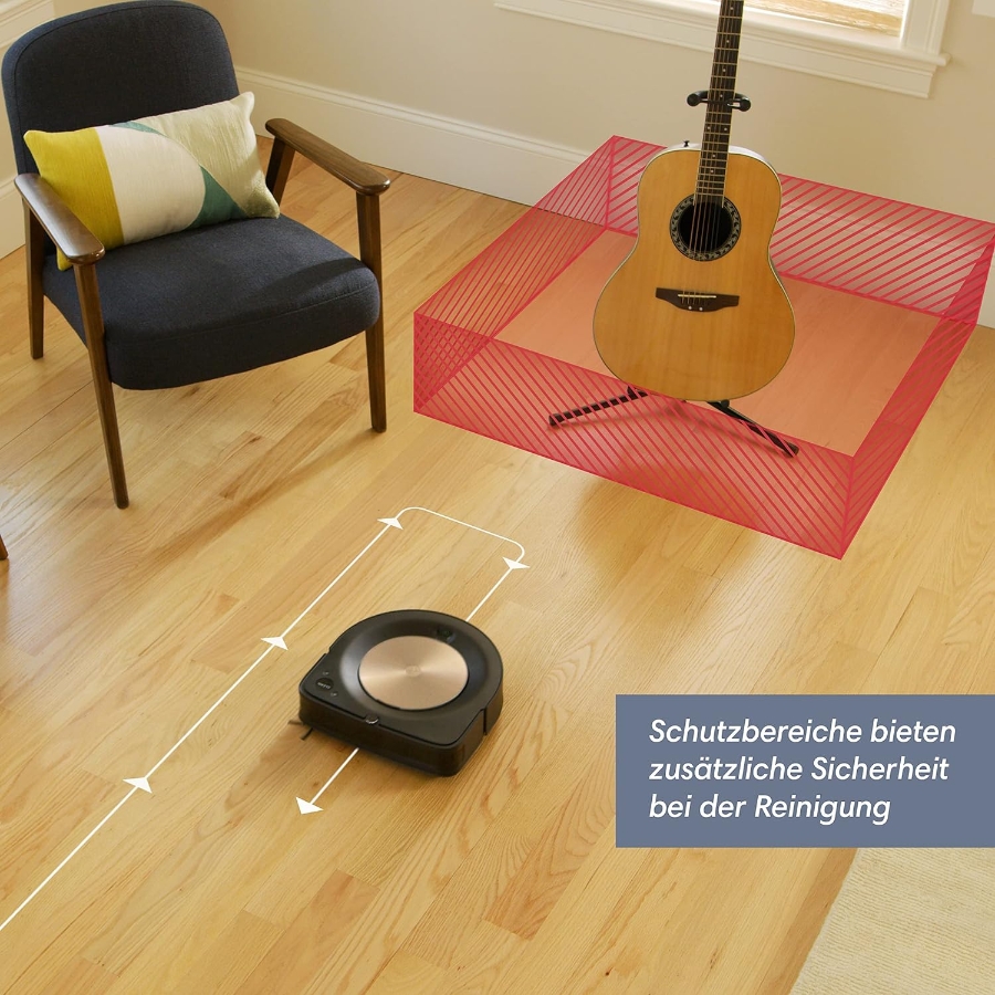 iRobot Roomba S9+ inklusive Absaugstation Staubsauger-Roboter  PerfectEdge®-Technologie mit Eckenbürste und breiteren 