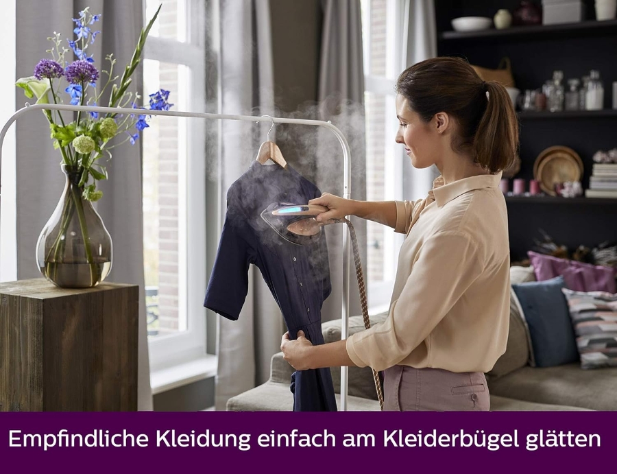 Philips GC9682/80 Dampfbügelstation,  Kupfer/Schwarz,8 bar PerfectCare Elite Plus