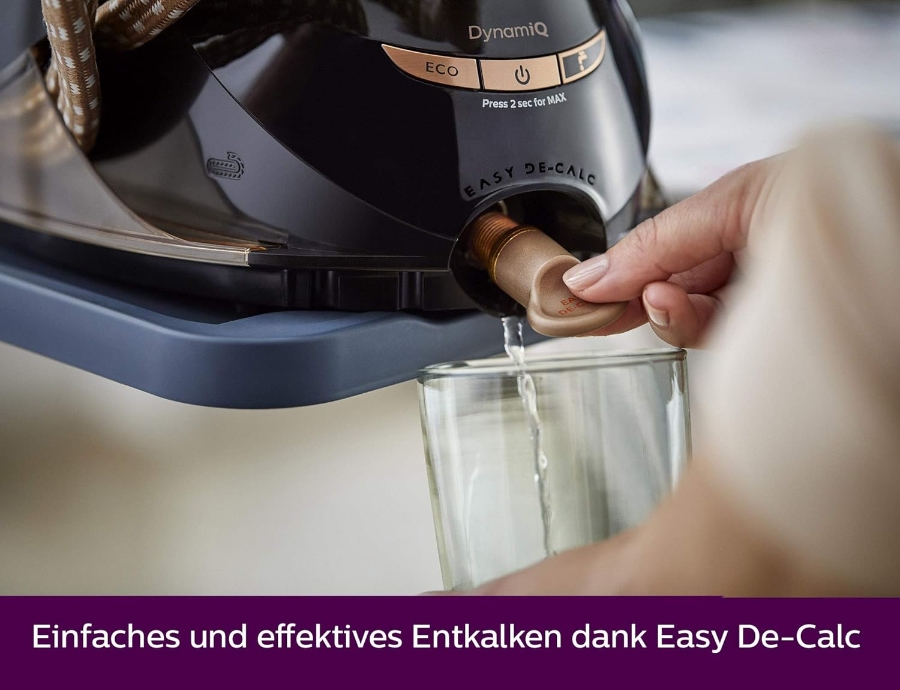 Philips GC9682/80 Dampfbügelstation,  Kupfer/Schwarz,8 bar PerfectCare Elite Plus