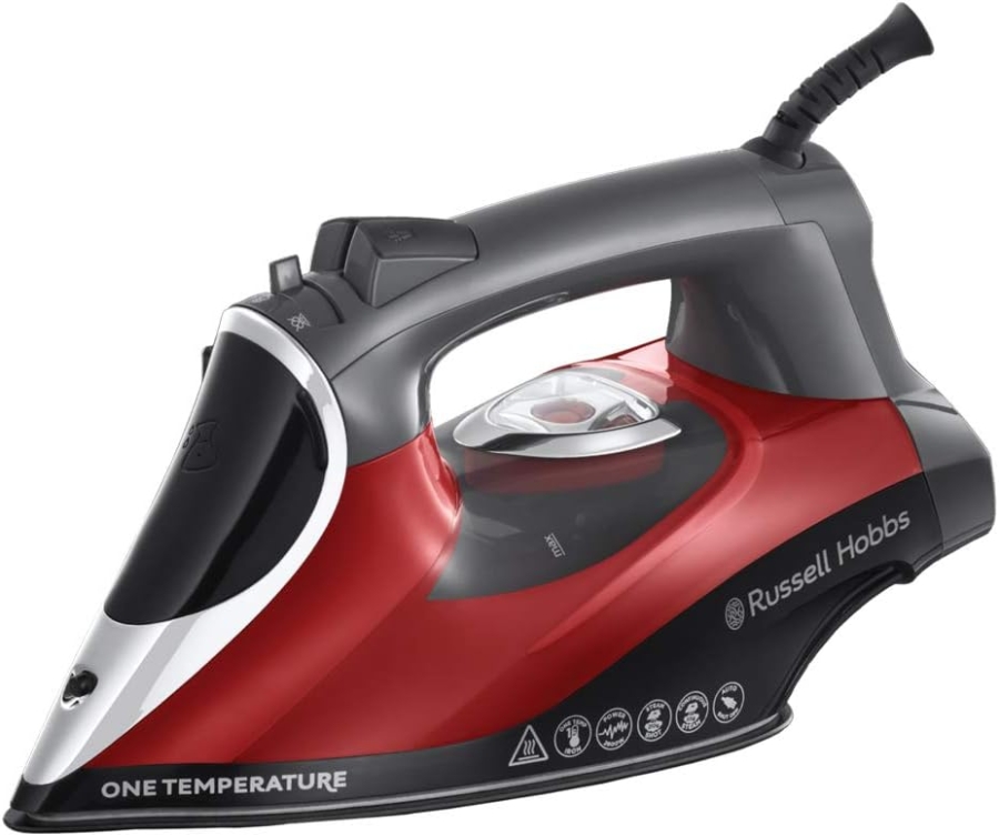 Russell Hobbs 25090-56 One Temperature Dampfbügeleisen  2600W, 210 g/min Extra-Dampfstoß,