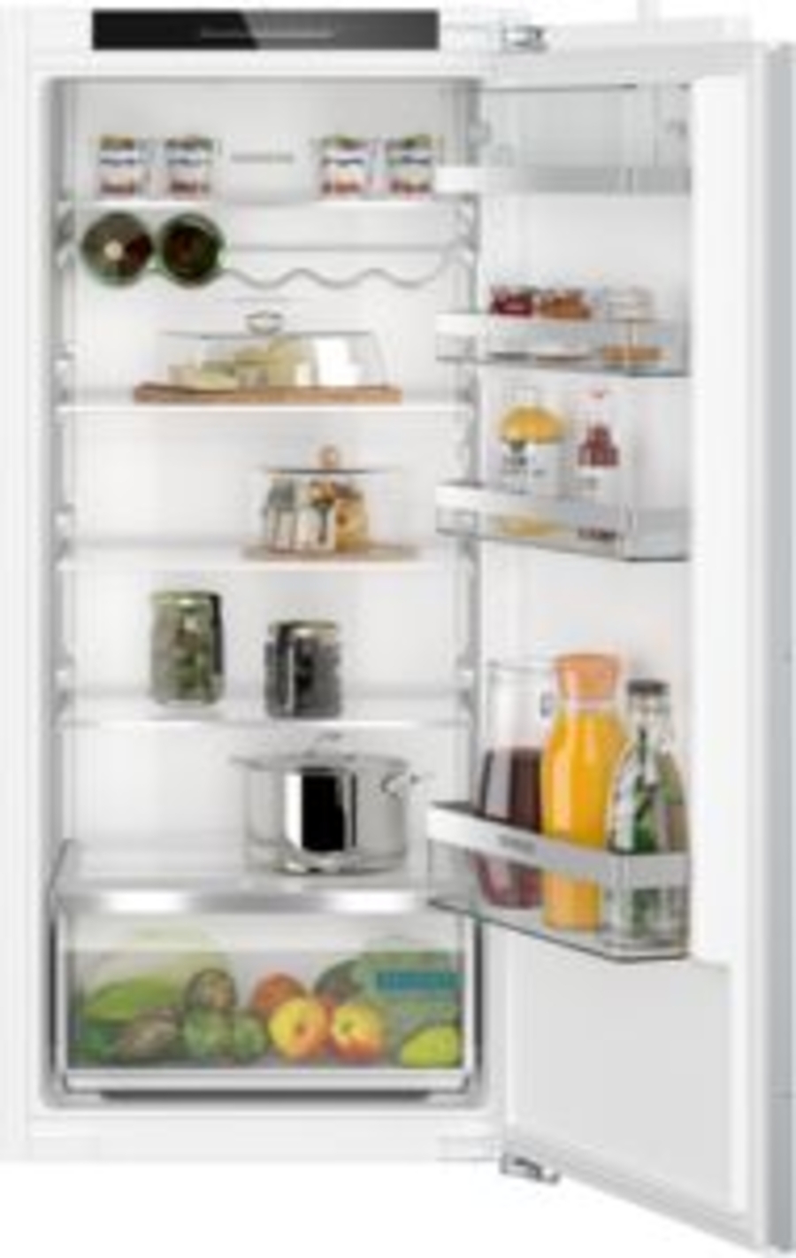 Siemens KI41RADD1 iQ500  Einbau-Kühlschrank, 122.5 x 56 cm, Flachscharnier mit Softeinzug