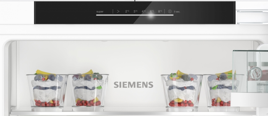 Siemens KI41RADD1 iQ500  Einbau-Kühlschrank, 122.5 x 56 cm, Flachscharnier mit Softeinzug