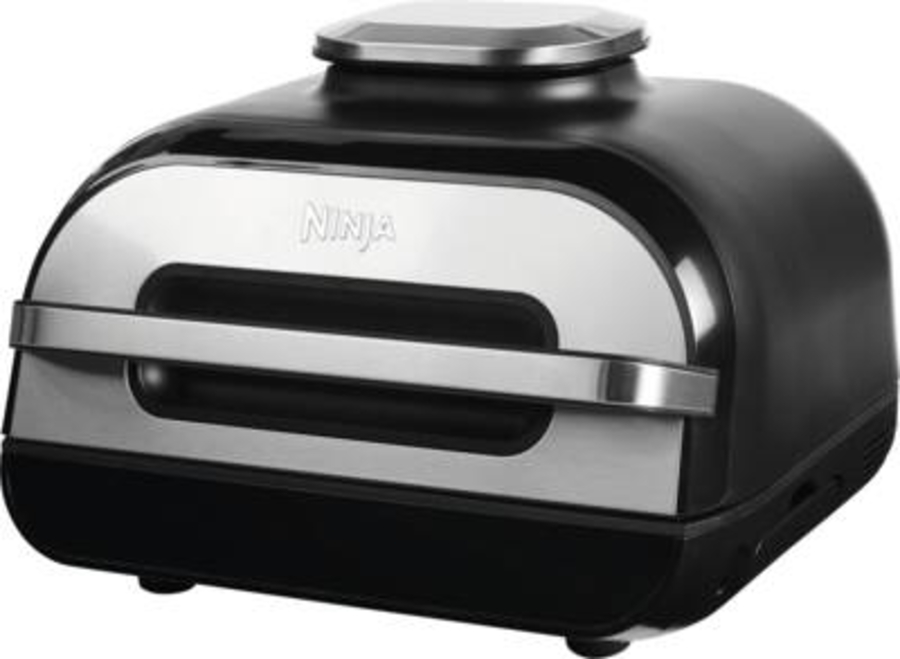 Ninja AG551EU MAX Grill & Airfryer Elektrogrill/Fritteuse  5,7L Grau/Silber