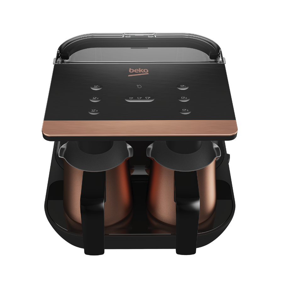 Beko TKM8961B  Telve Duo Türkische Kaffeemaschine mit 2 Kannen 7489490104