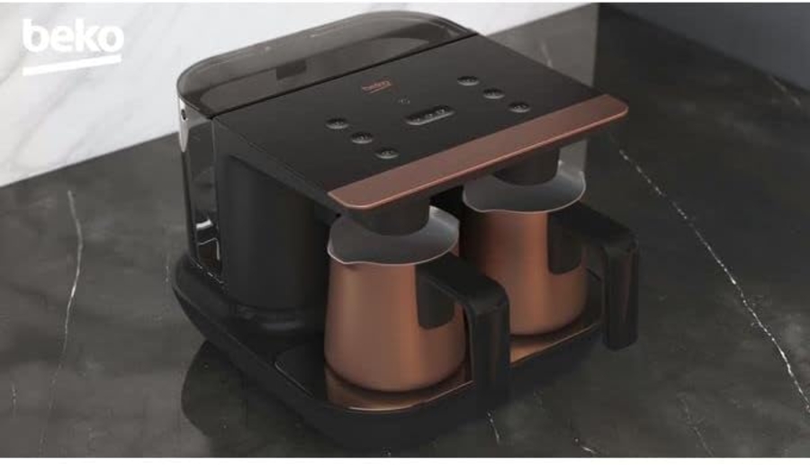 Beko TKM8961B  Telve Duo Türkische Kaffeemaschine mit 2 Kannen 7489490104