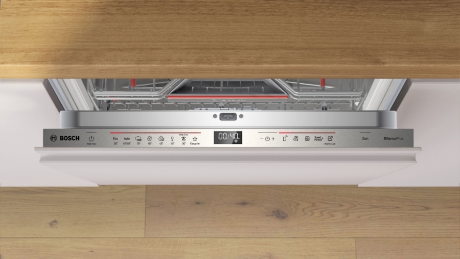 Bosch SMD6ECX00E Geschirrspüler vollintegriert 60cm  VarioSchublade,TimeLight,OpenAssist