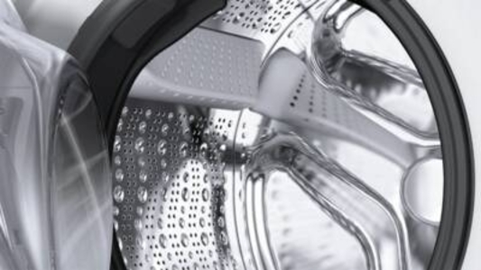 Bosch WGB244A40 Waschmaschine Stand 9kg, 1400U/min weiß/schwarz,i-DOS mit Waschmittelscan