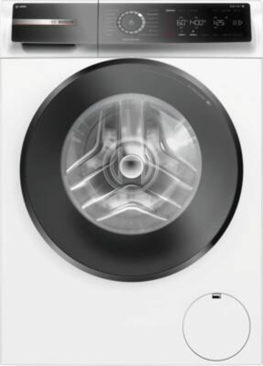 Bosch WGB244A40 Waschmaschine Stand 9kg, 1400U/min weiß/schwarz,i-DOS mit Waschmittelscan