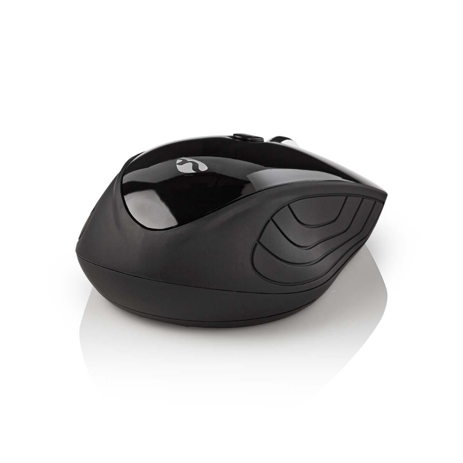 Nedis MSWS400BK Drahtlose Maus  | 1000 dpi | 3 Tasten | Schwarz