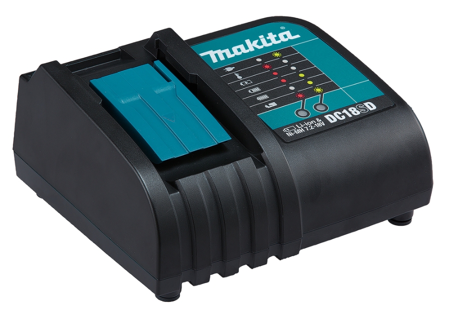 Makita DC18SD Ladegerät DC18SD LOSE, Li-Ionen • 14,4 V / 18 V • DC18SD