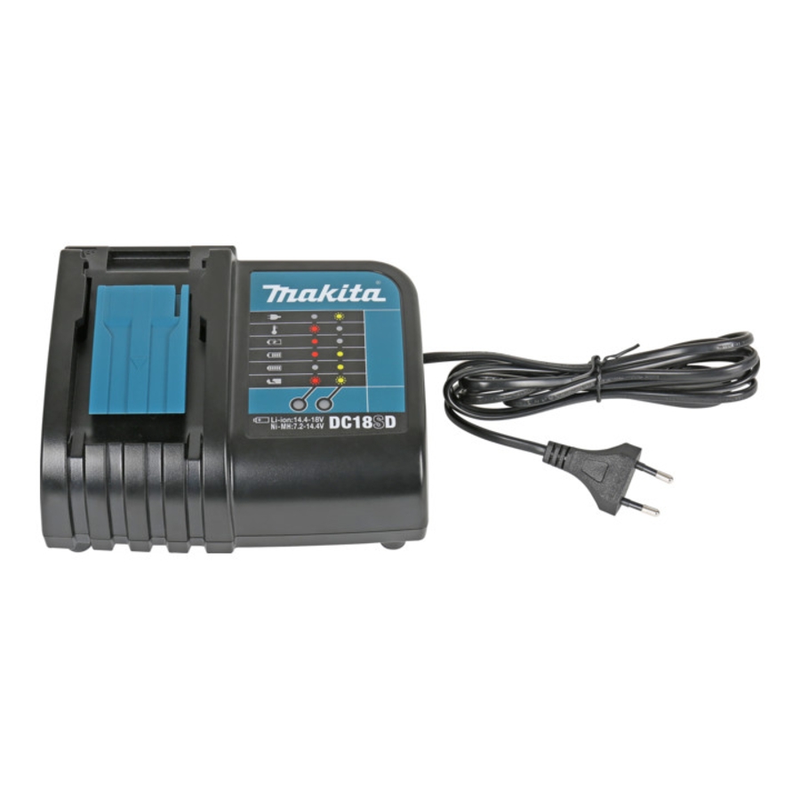 Makita DC18SD Ladegerät DC18SD LOSE, Li-Ionen • 14,4 V / 18 V • DC18SD