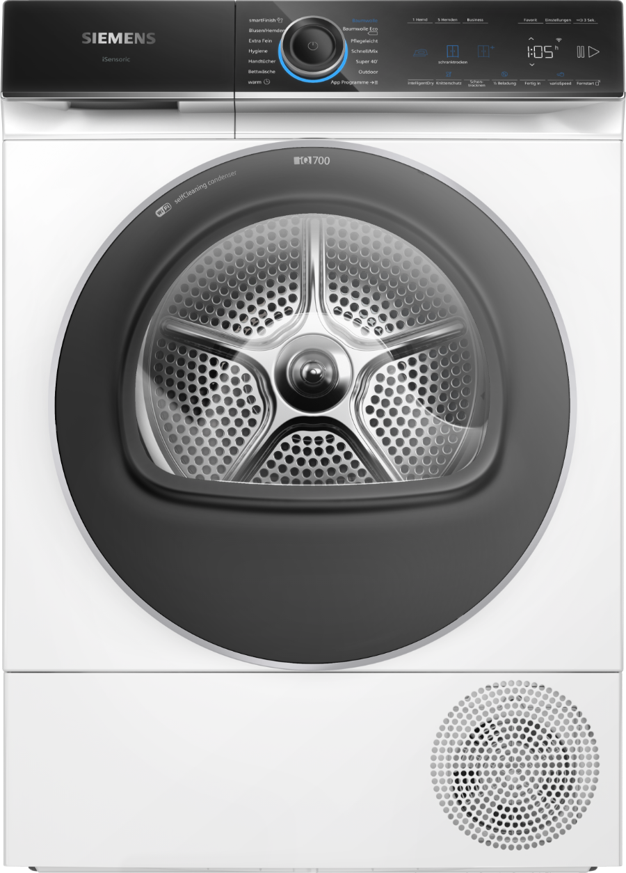 Siemens WQ46B2C40 iQ700 Wärmepumpen-Trockner 9 kg A+++ 