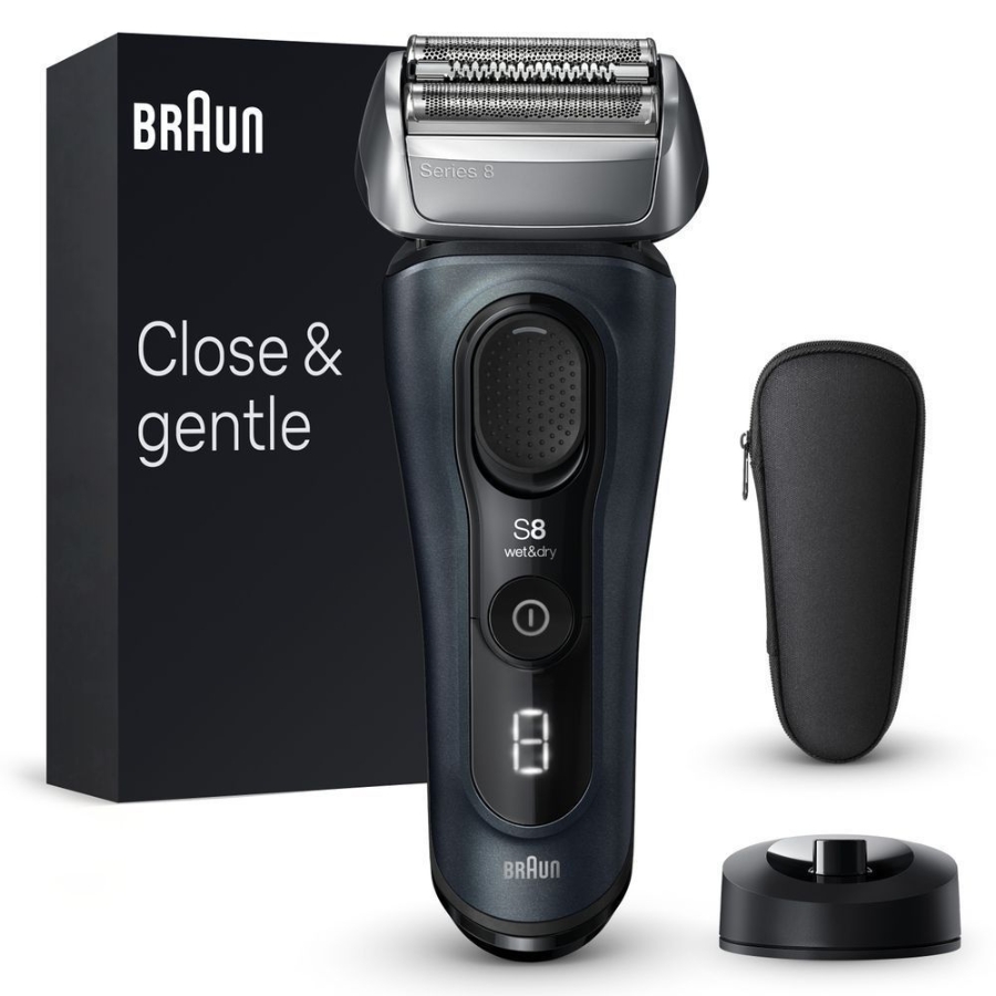 Braun Personal Care Series 8 - 8513s wet&dry Elektrorasierer, Ladestation Grau