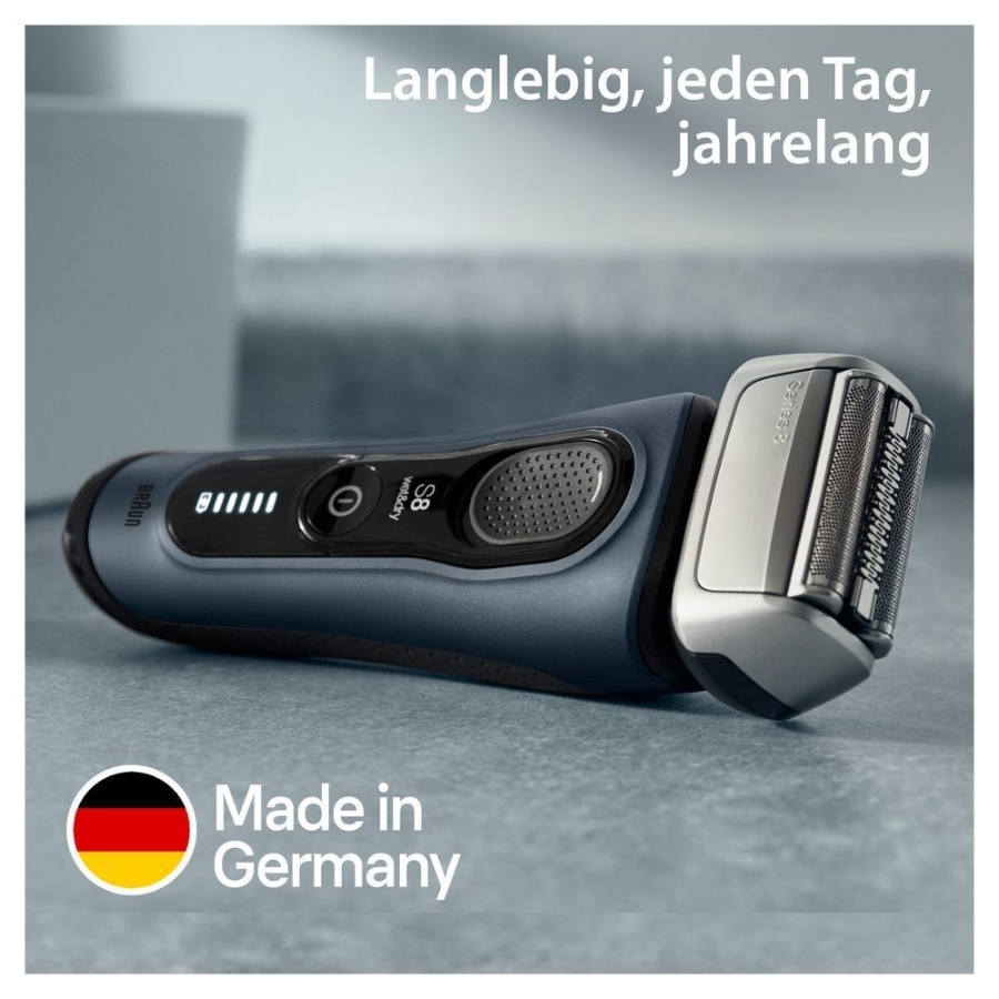Braun Personal Care Series 8 - 8513s wet&dry Elektrorasierer, Ladestation Grau