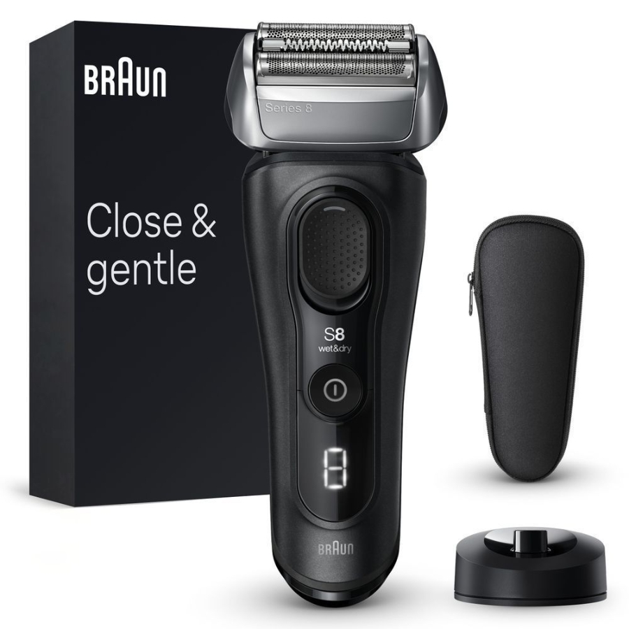 Braun Personal Care Series 8 - 8510s wet&dry Elektrorasierer schwarz mit Ladestation