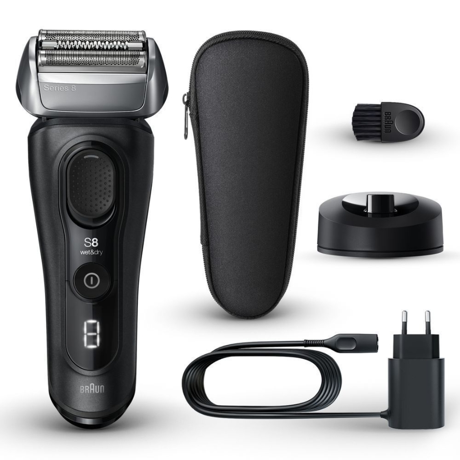 Braun Personal Care Series 8 - 8510s wet&dry Elektrorasierer schwarz mit Ladestation