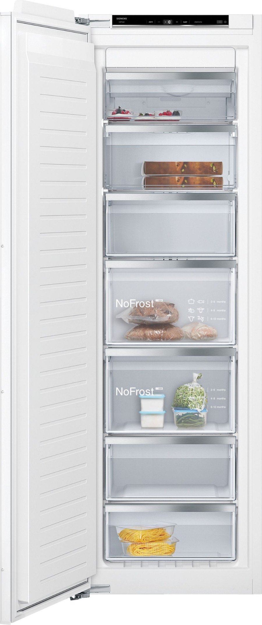 Siemens GI81NACE0 iQ500 Gefrierschrank Einbau 177.2 x 55.8 cm, Flachscharnier
