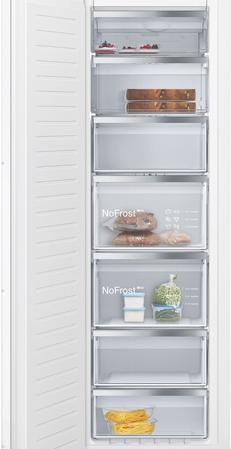 Siemens GI81NACE0 iQ500 Gefrierschrank Einbau 177.2 x 55.8 cm, Flachscharnier