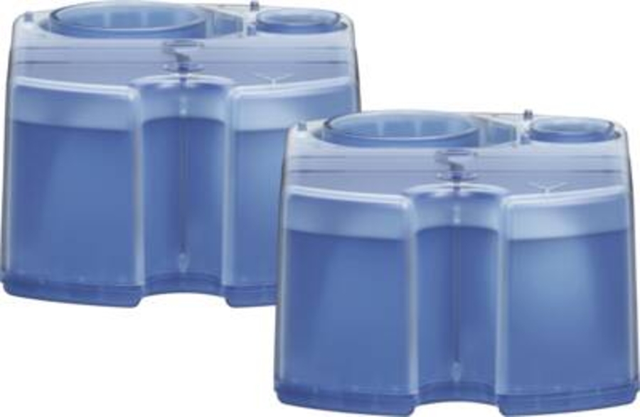 Braun Personal Care 3-in-1 ShaverCare Reinigungskartuschen für Reinigungsstation , Hygienische Reinigung, 2er Pack