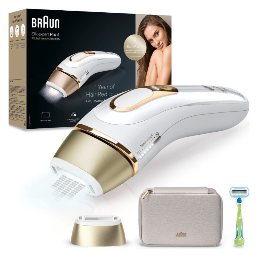 Braun Personal Care Silk-expert Pro 5 IPL PL5052 Haarentfernung für zuhaus,  mit Aufbewahrungstasche