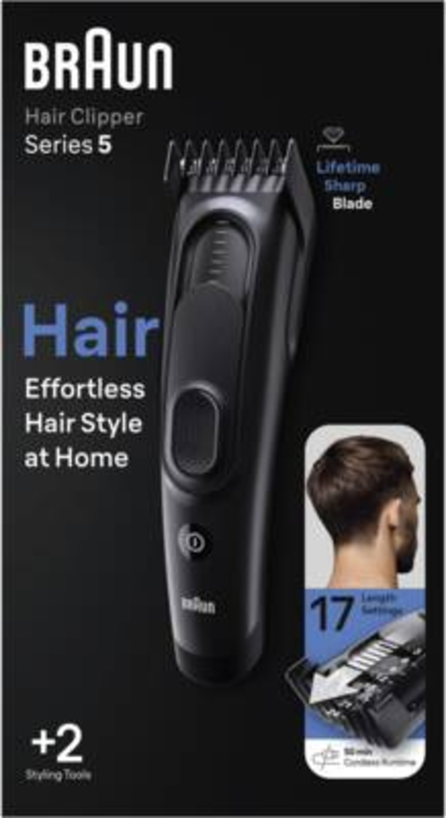 Braun Personal Care HC 5330 Haarschneider Schwarz 