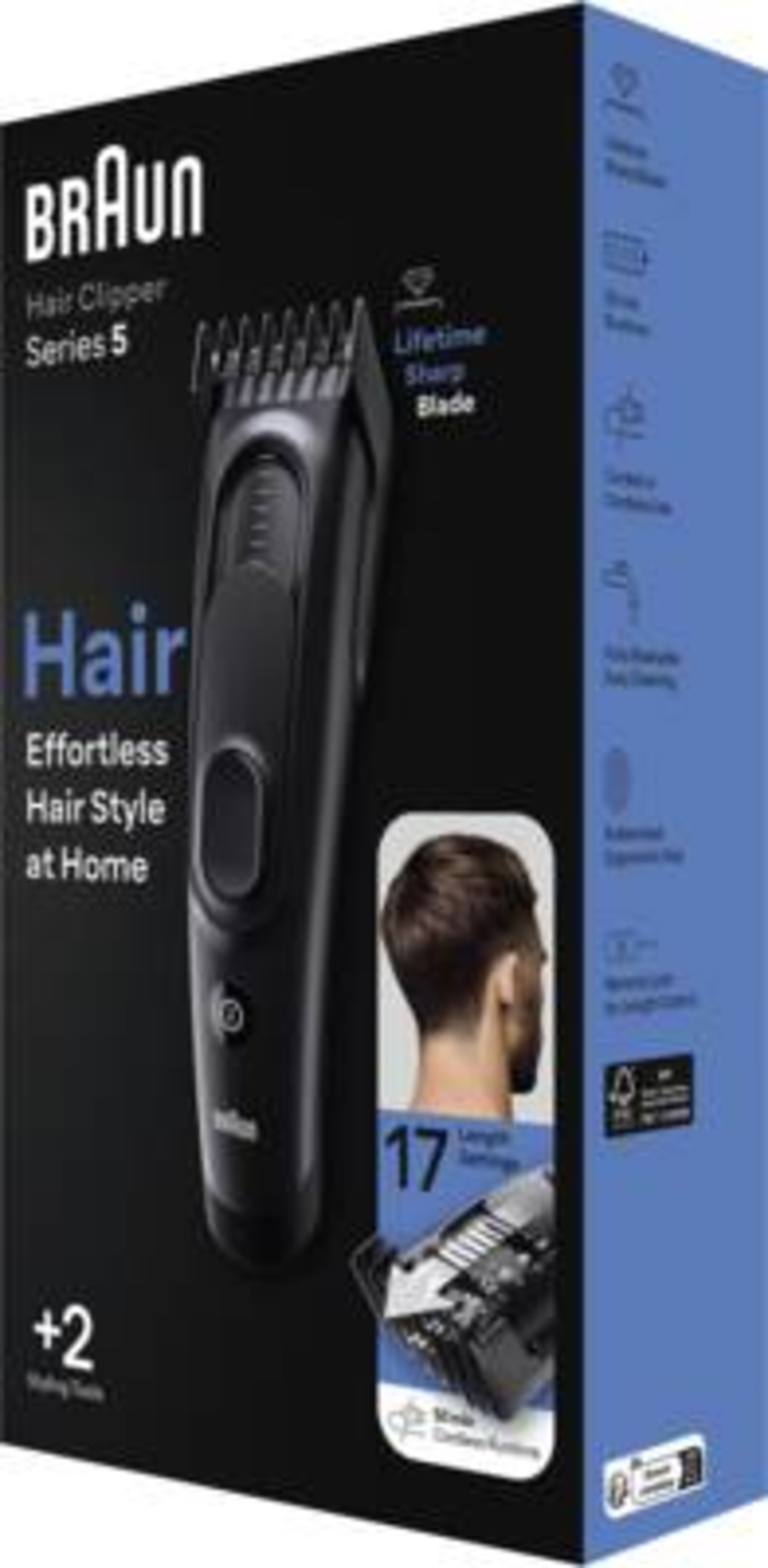 Braun Personal Care HC 5330 Haarschneider Schwarz 