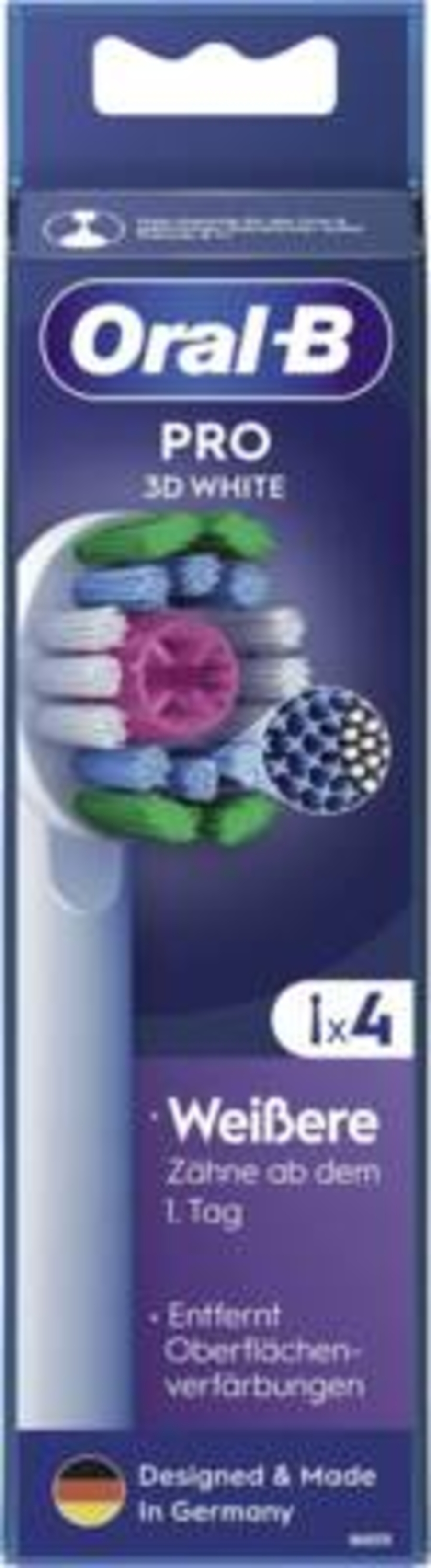 Oral-B Aufsteckbürsten Pro 3D White 4er 8006540860960 