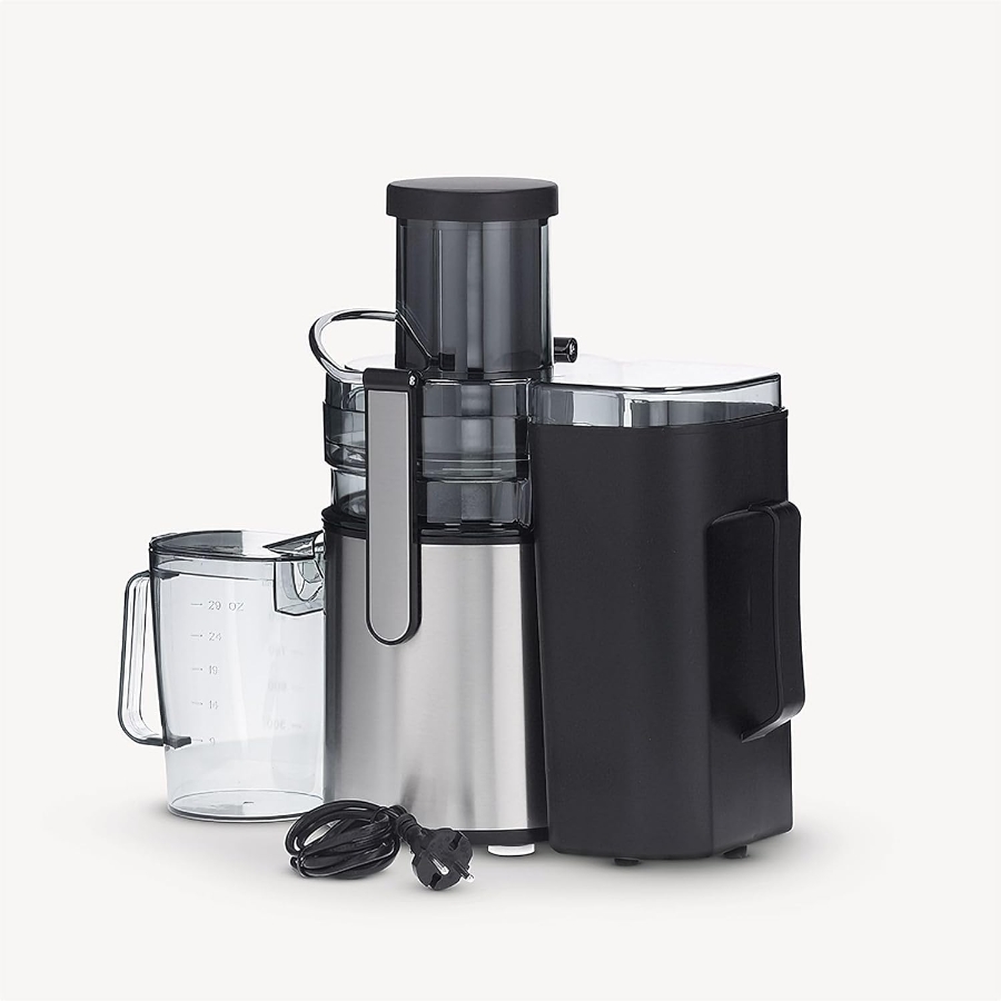 Severin ES3570 Entsafter, 800 W, XXL-Einfüllöffnung, inox 