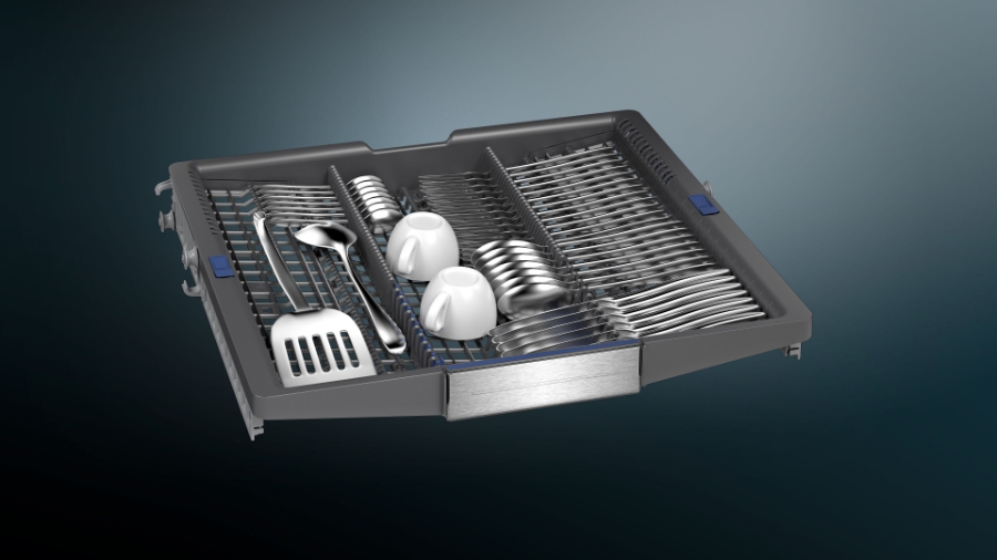 Siemens SN87TX00CE iQ700 Geschirrspüler Einbau vollintegriert 60 cm, HomeConnect, Restzeitprojektion(TimeLight),Innenbeleuchtung 